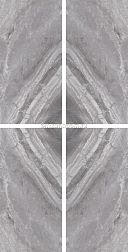 Cerdomus Supreme Book Match Grey Levigato S/4 77536 Декоративный элемент 60x120 см