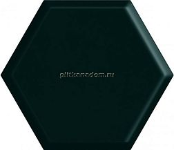 Paradyz Intense Tone Green Heksagon Structure A Shiny Зеленая Глянцевая Структурированная Настенная плитка 17,1x19,8 см