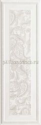 Ascot Ceramishe New England Bianco Boiserie Sarah Dec Декор 33,3х100 см