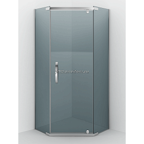 Alex Baitler AB245-90 Душевое ограждение 90x900x200 пятиугольное, тонированное