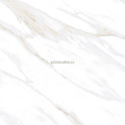 Ceradim Calacatta Clarity Gold Белый Матовый Керамогранит 80х80 см