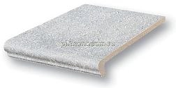 Stroeher Keraplatte Roccia 837 Marmos Ступень - флорентинер 34х29,4 см